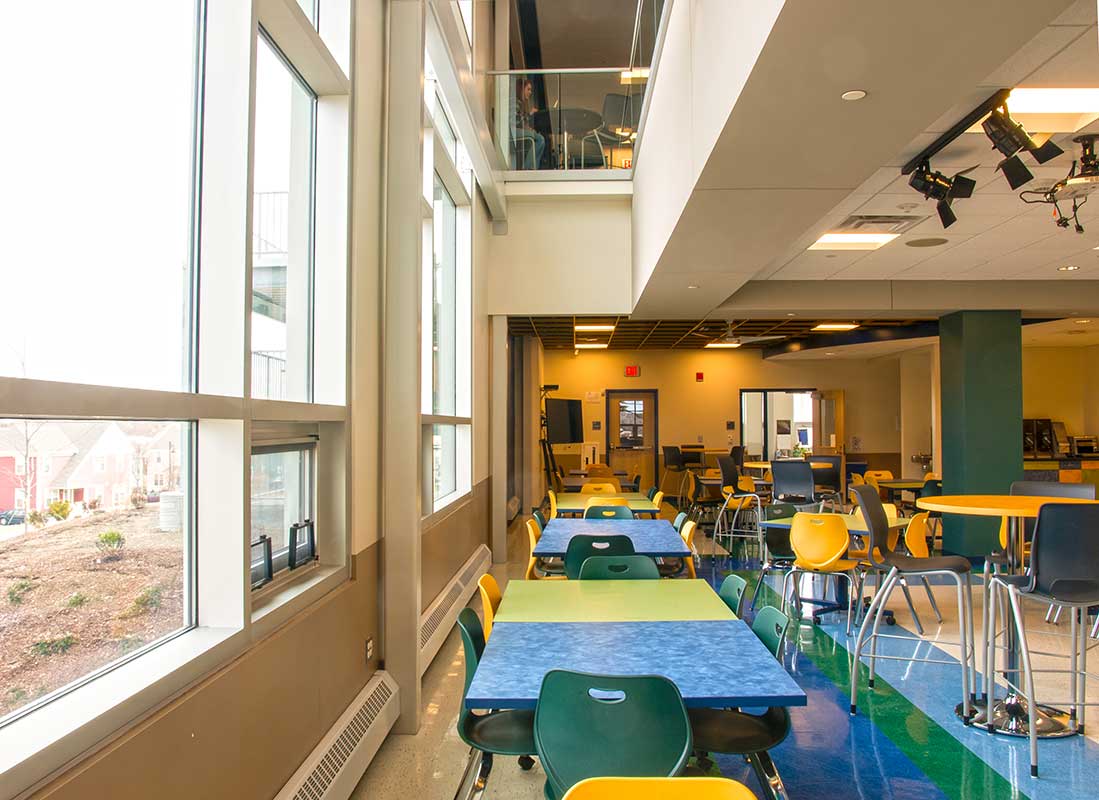 Photo of interior of Paul Crowley East Bay MET Cente