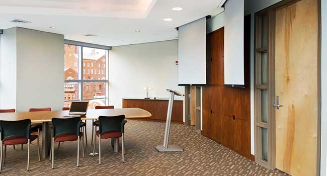 Photo of interior of Brown University Public Health Research Department